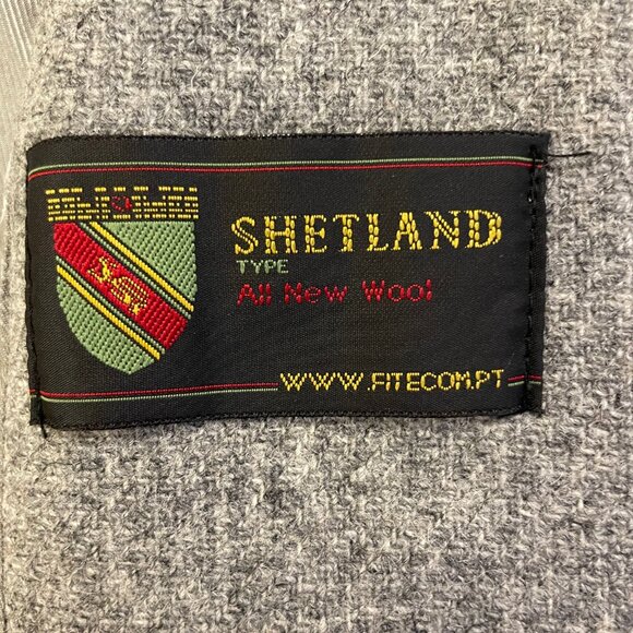 ZARA Grey Wool Coat with Pockets - Picture 6 of 6